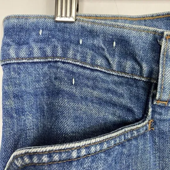1970s Rare LEVIS Vintage Orange Tab Flap Pocket Bell bottom Circa 1970s 34 X 36
